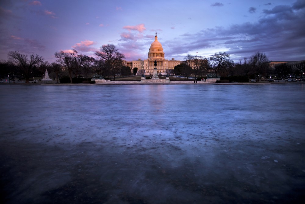 A view of the US Capitol on Jan. 27, 2014 in Washington.