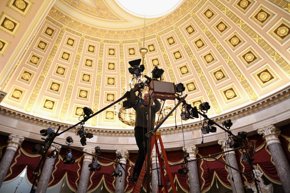 President Obama Delivers State Of The Union Address At U.S. Capitol