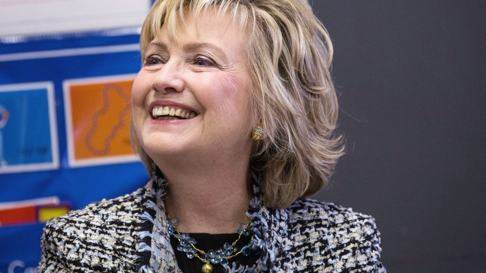Hillary Clinton speaks on Feb. 4, 2014 in New York City.