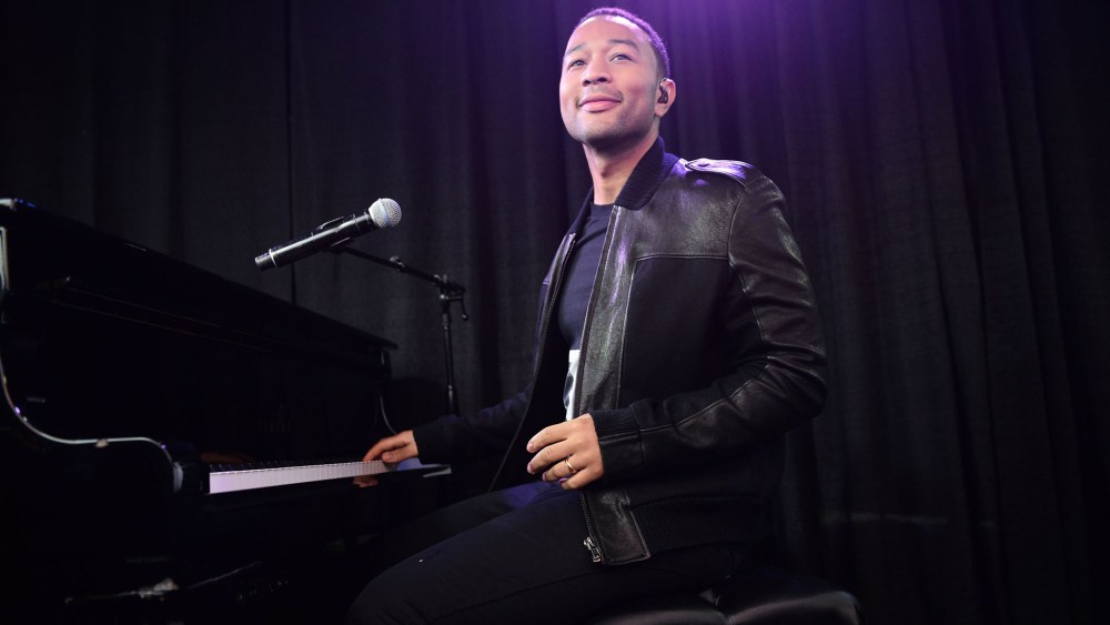 Singer John Legend performs onstage during an event on March 21, 2015 in Austin, Texas. (Photo by Scott Dudelson/Getty)