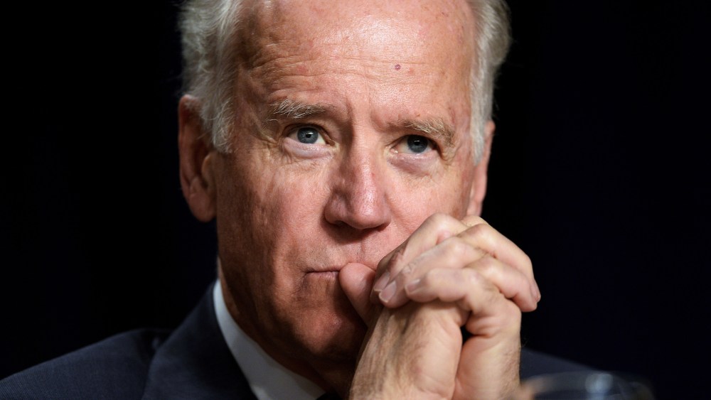 Joe Biden attends the National Prayer Breakfast at the Washington Hilton February 6, 2014.