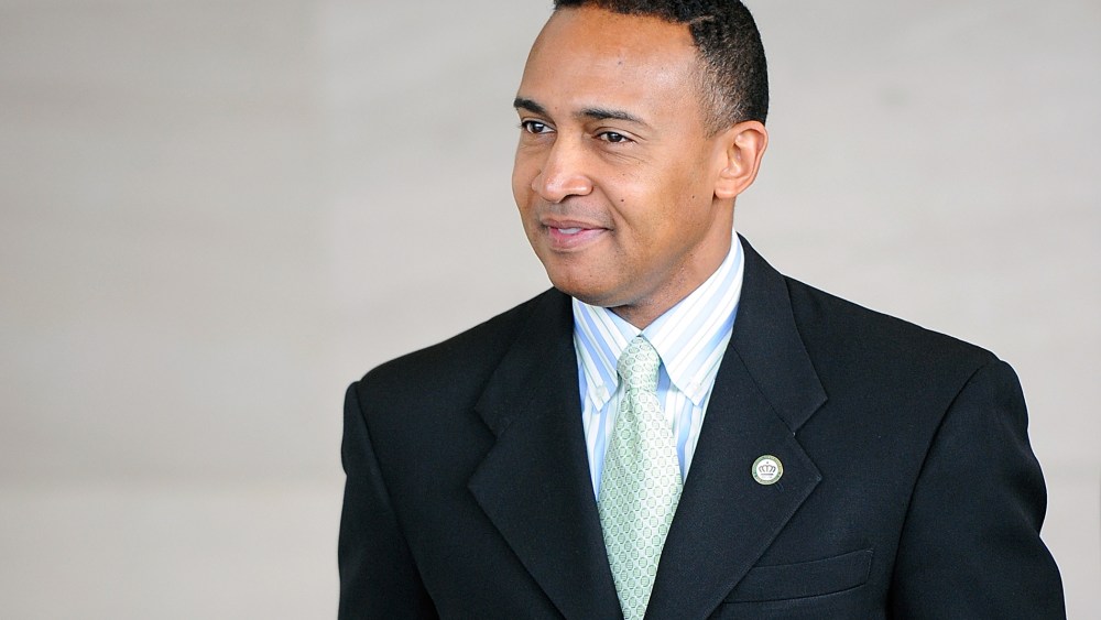 Charlotte Mayor Patrick Cannon on Feb. 6, 2014 in Charlotte, N.C.