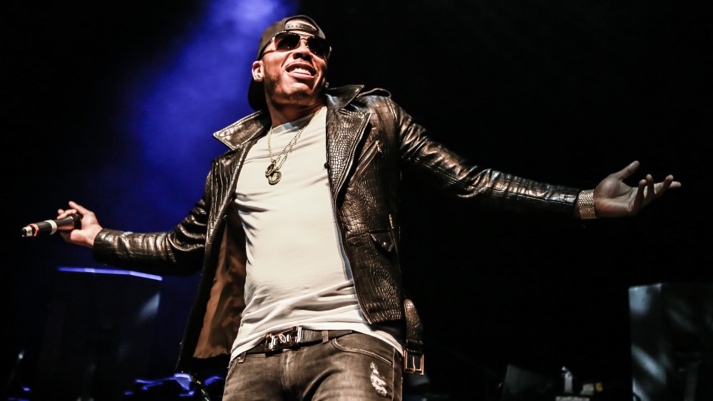 Nelly performs on stage at Indigo2 at The O2 Arena on April 4, 2015 in London, United Kingdom. (Photo by Christie Goodwin/Redferns/Getty)
