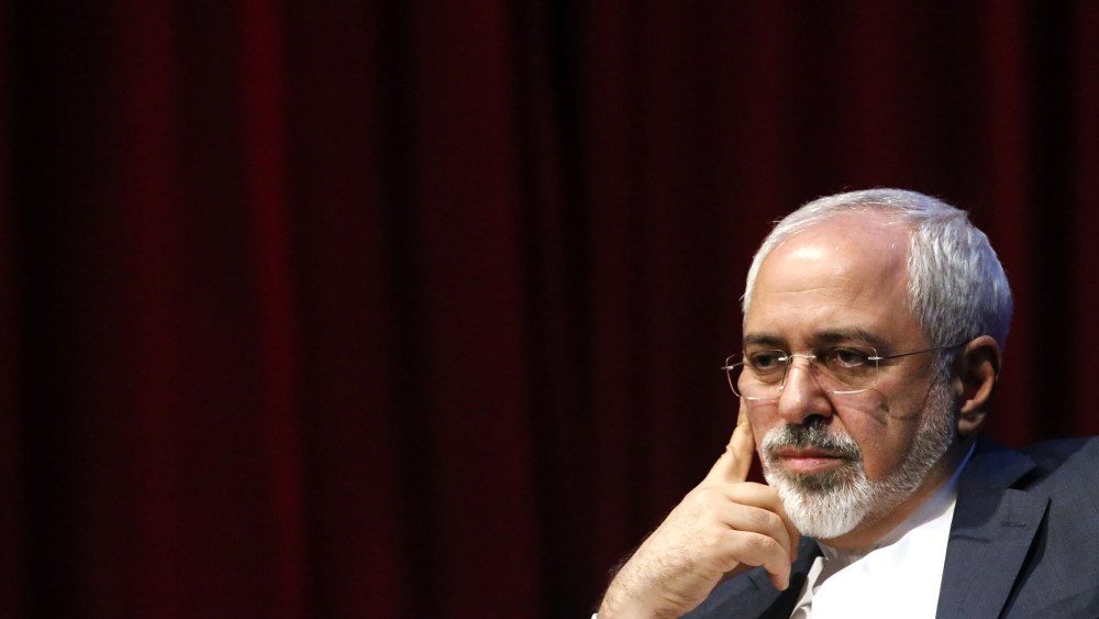 Mohammad Javad Zarif, Foreign Minister of the Islamic Republic of Iran attends a public event on April 29, 2015 in New York,  N.Y. (Photo by Kena Betancur/AFP/Getty)