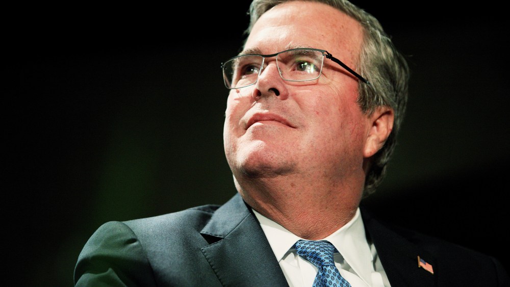Former Florida Gov. Jeb Bush speaks during a Long Island Association luncheon, Feb. 24, 2014.