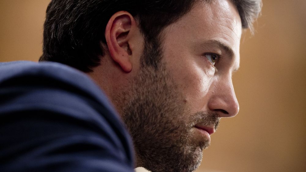 Ben Affleck testifies during a hearing on Capitol Hill in Washington, D.C., on Feb. 26, 2014. (Photo by Saul Loeb/AFP/Getty)