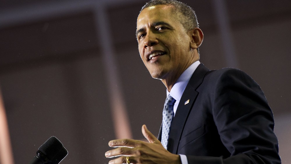 President Obama speaks on raising the minimum wage at Central Connecticut State University in New Britain, Connecticut, March 5, 2014.