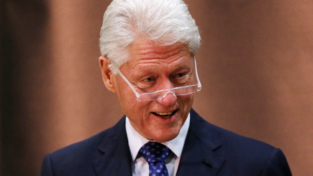 Bill Clinton delivers the inaugural William J. Clinton Leadership Lecture in Belfast, Mar. 5, 2014.