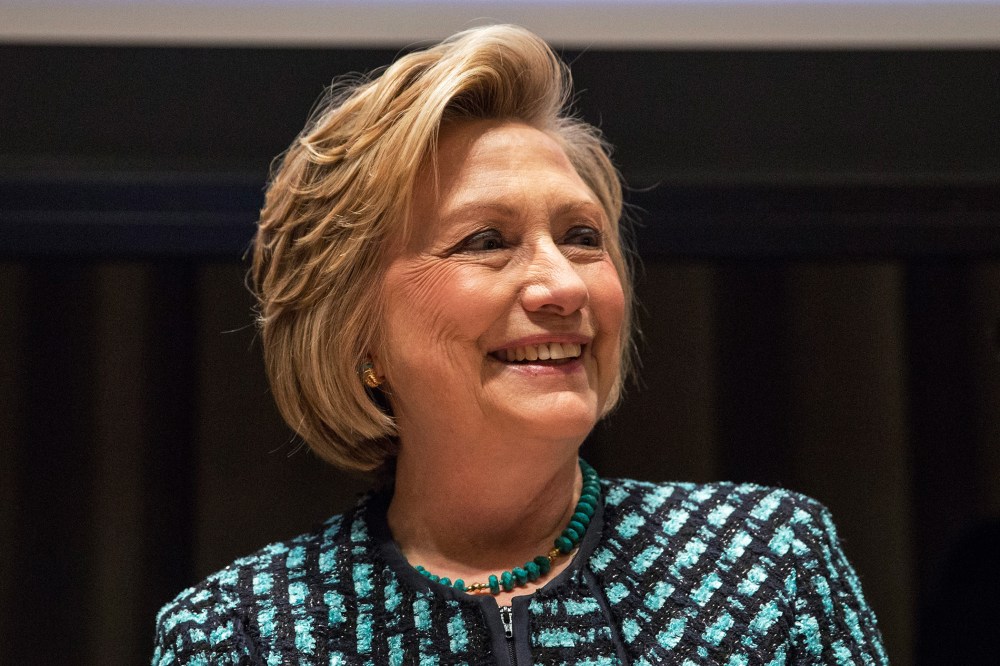 Hillary Clinton attends the event "Equality for Women is Progress for All" at the United Nations, March 7, 2014.