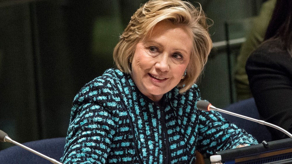 Hillary Clinton Speaks At UN International Women's Day Event