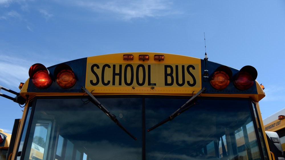A school bus. (Photo by John Leyba/The Denver Post/Getty)
