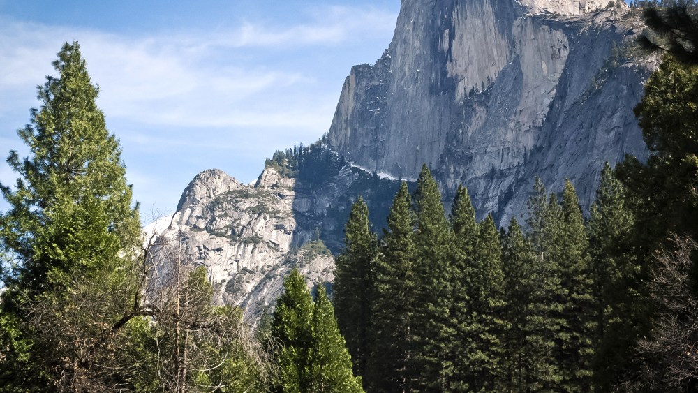 A view of Yosemite National Park valley, March 8, 2014.