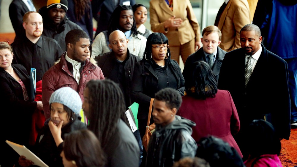Employment Seekers Attend Job Fair In Washington DC
