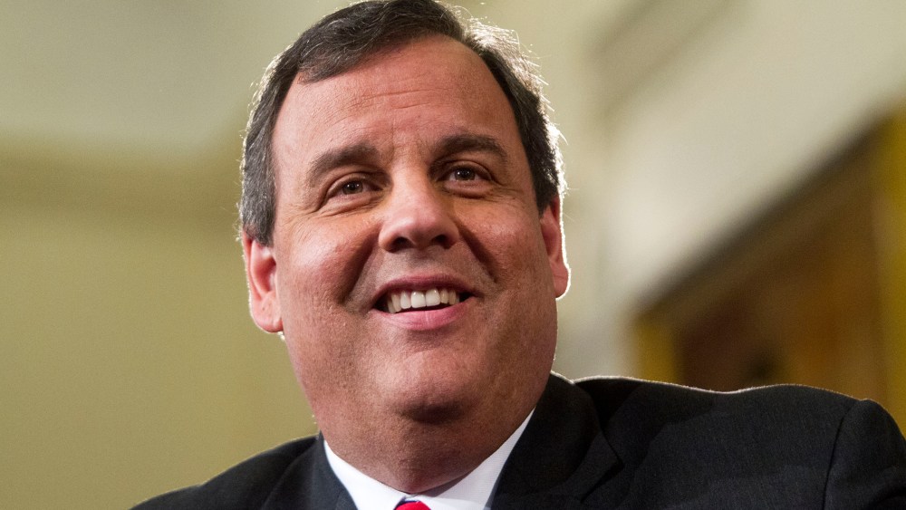 New Jersey Governor Chris Christie holds a news conference on March 28, 2014 at New Jersey State House in Trenton.