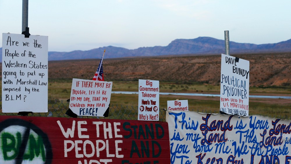 Nevada Rancher And Federal Gov't Face Off Over Land Use Battle