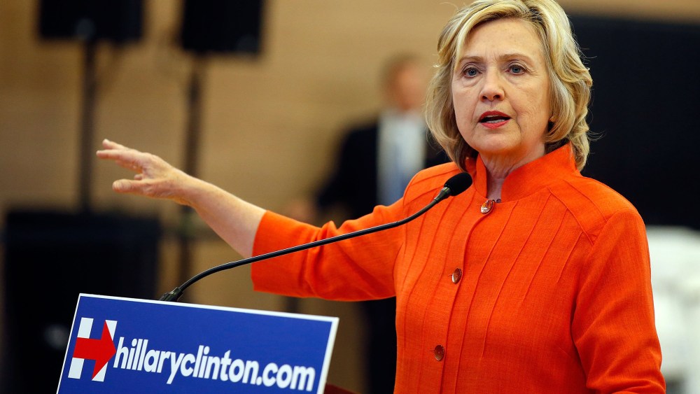Image: Democratic Candidate For President Hillary Clinton Campaigns In Vegas Area