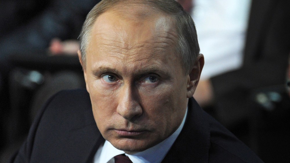 Russia's President Vladimir Putin attends a MediaForum in St. Petersburg, Russia on April 24, 2014.