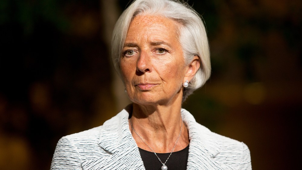 International Monetary Fund Managing Director Christine Lagarde at IMF headquarters on April 30, 2014 in Washington D.C.