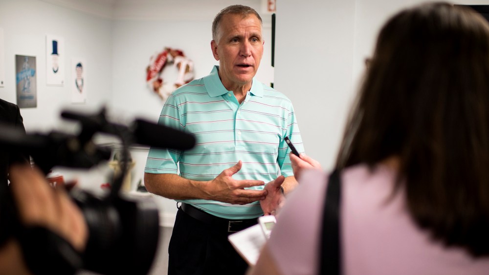 GOP Senate candidate Thom Tillis