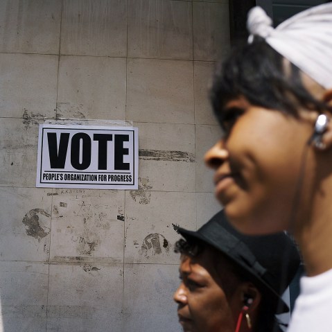 Embattled City Of Newark Holds Mayoral Election