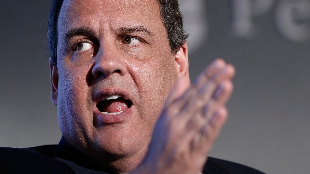 New Jersey Gov. Chris Christie