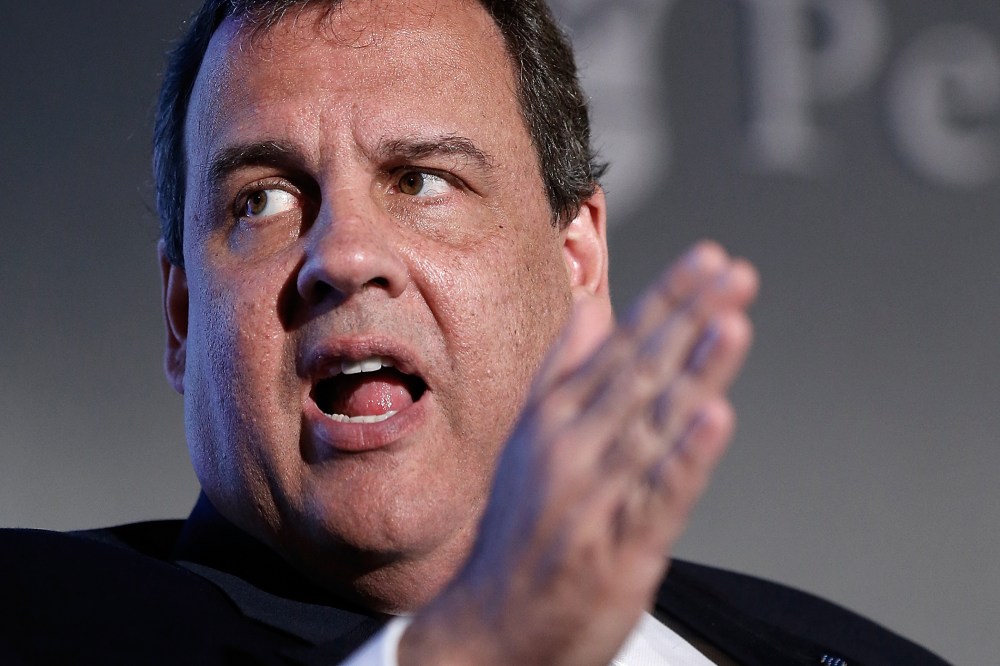 New Jersey Gov. Chris Christie