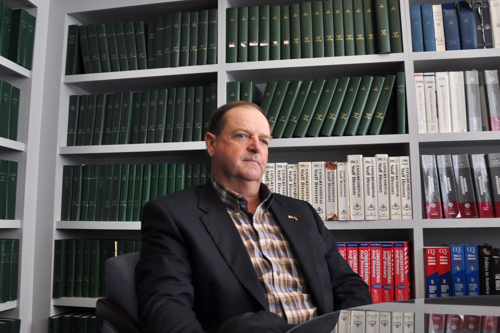 Gary Kiehne, Republican candidate from Arizona's 1st Congressional District, is pictured during an interview.