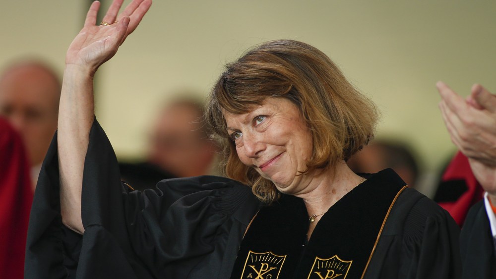 Former New York Times Executive Editor Jill Abramson