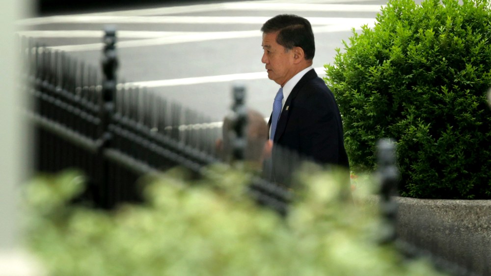 Veterans Affairs Secretary Eric Shinseki
