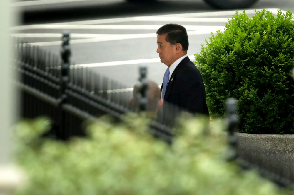 Veterans Affairs Secretary Eric Shinseki