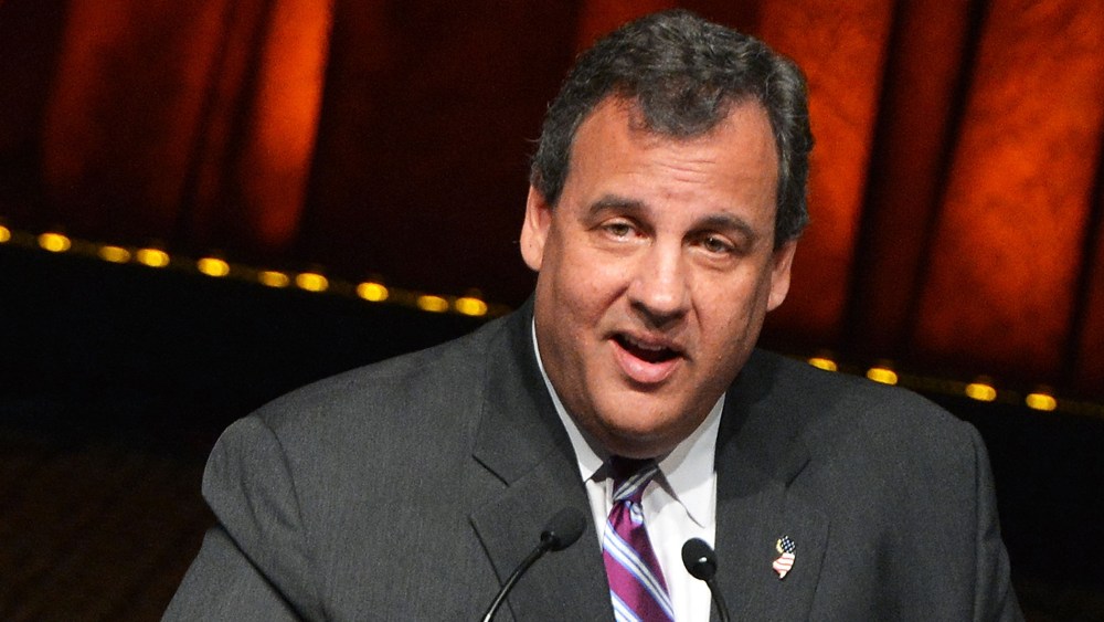 New Jersey Governor Chris Christie attends the 2014 Father Of The Year Awards at New York Hilton on June 4, 2014 in New York City.