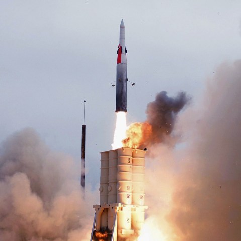 Arrow Anti-missile Missile In Successful Test