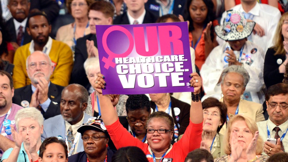 Support for Planned Parenthood (Photo by Brendan SmialowskiI/AFP/GettyImages)