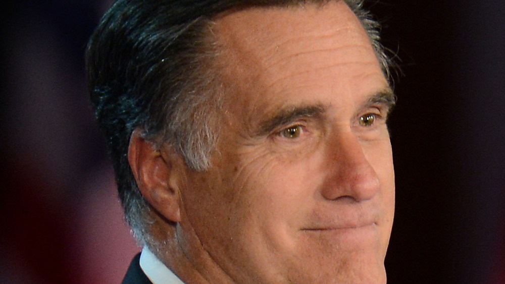 Mitt Romney conceding the election to President Obama on November 7, 2012 in Boston.  (Don Emmert/AFP/Getty Images)