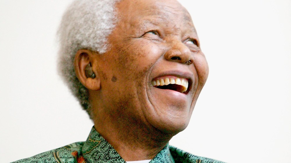 Nelson Mandela, photographed on June 11, 2005 in Tromso, Norway.