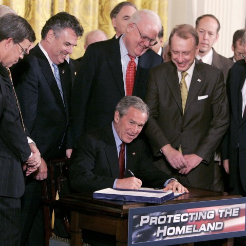 President Bush Renews USA Patriot Act