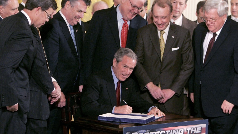 President Bush Renews USA Patriot Act