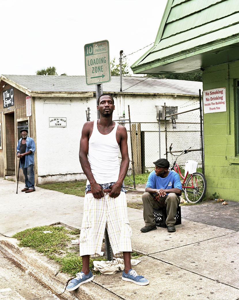 Goldsboro resident ‘Chill Will’ stands in front of Goldsboro Food Mart.