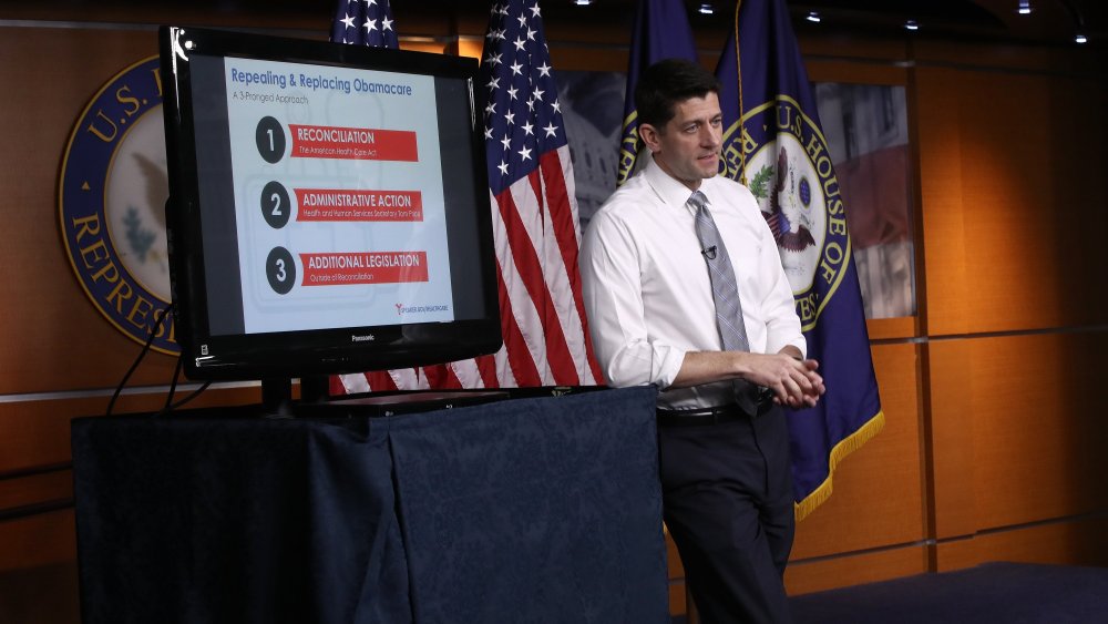 Image: House Speaker Paul Ryan Holds Weekly Briefing