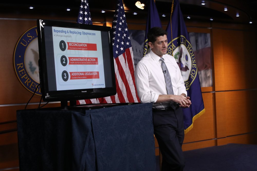 Image: House Speaker Paul Ryan Holds Weekly Briefing