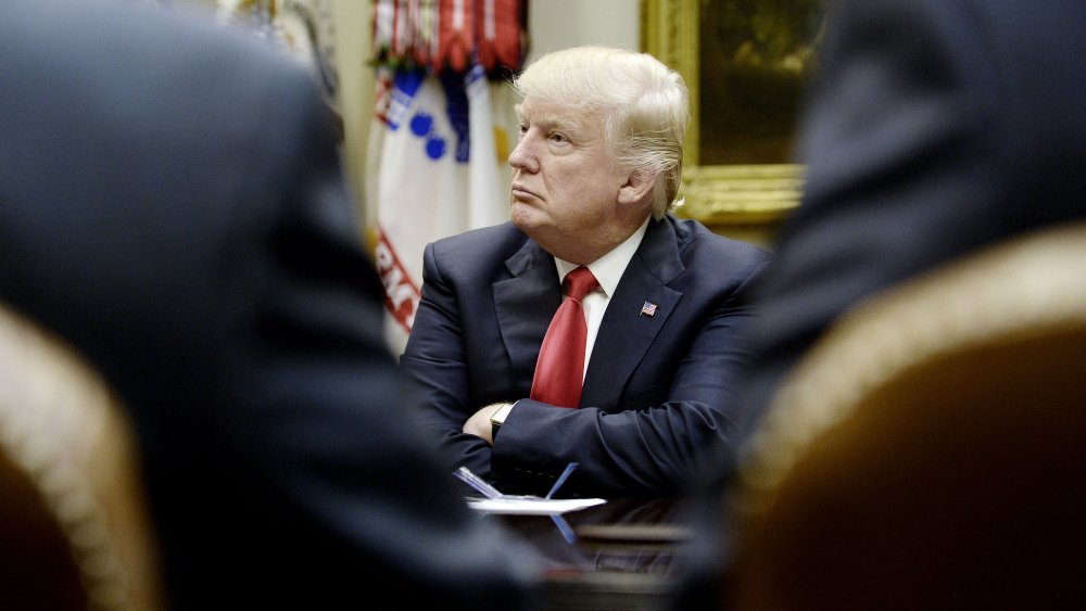Image: President Trump Meets With The National Association of Manufacturers
