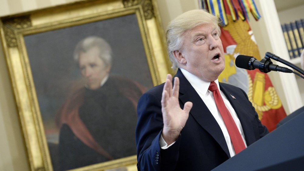 Image: President Trump Signs Executive Orders Regarding Trade