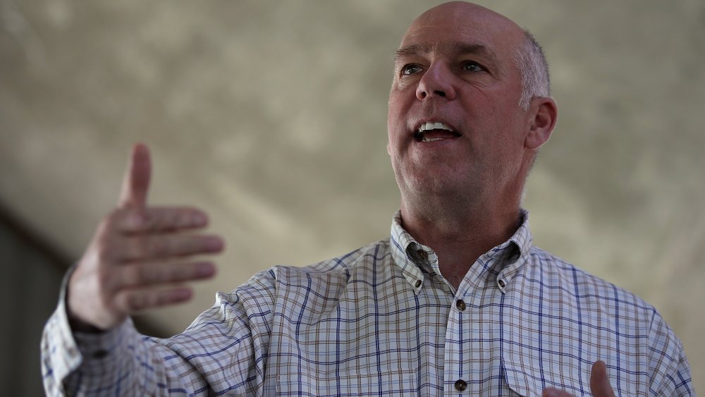 Image: GOP Congressional Candidate Greg Gianforte Campaigns In Great Falls, MT