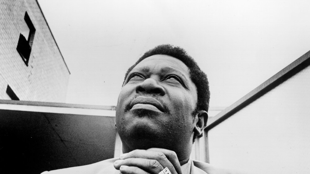 Blues musician B.B. King poses for a portrait in circa 1970. (Photo by Michael Ochs Archives/Getty)