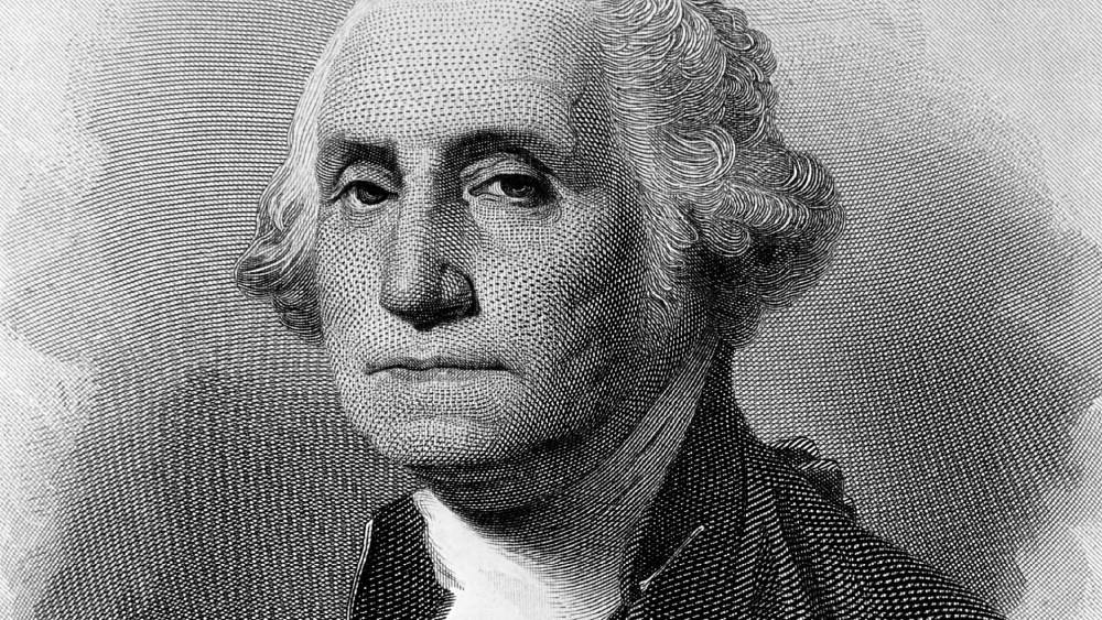 A portrait of George Washington, first President of the United States serving from 1789 to 1797. (Photo by National Archive/Newsmakers)
