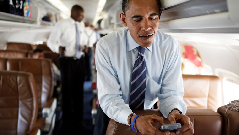 Senators Barack Obama and Hillary Rodham Clinton Campaign
