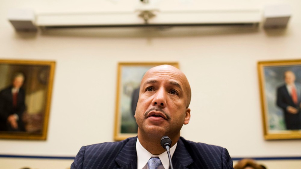 Former New Orleans mayor C. Ray Nagin testifies on Capitol Hill on Sept. 23, 2008.