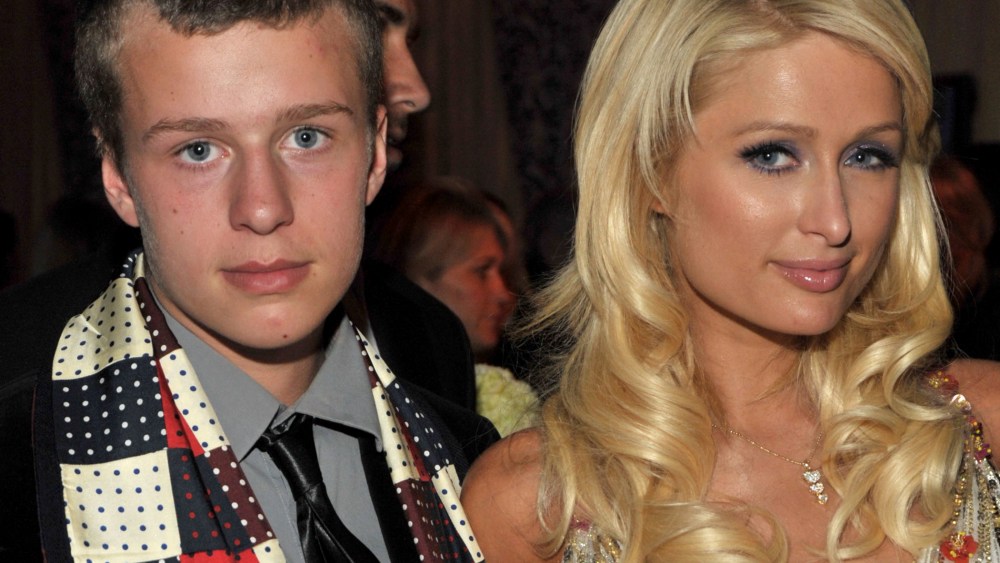 Conrad Hilton and Paris Hilton photographed in Los Angeles in 2009. (Photo by Frazer Harrison/Getty)