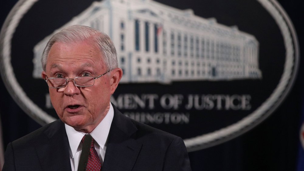 Image: Attorney General Jeff Sessions Holds A Briefing On DACA