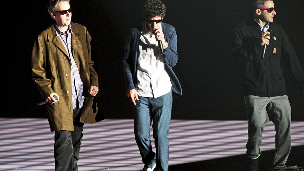 Beastie Boys receive Street Icon Award during the MTV Video Music Awards in Japan, 2009.